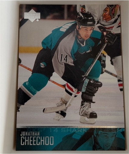 2003-04 Upper Deck #407 Jonathan Cheechoo — front