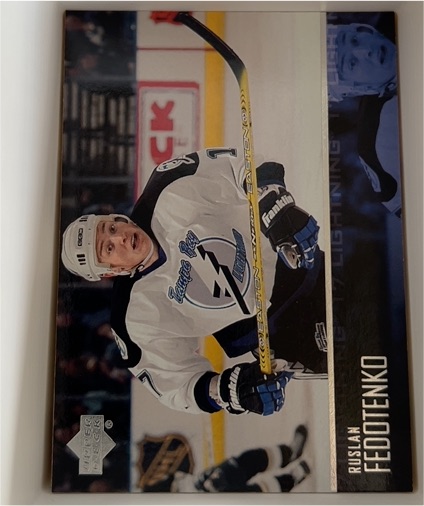 2003-04 Upper Deck #420 Ruslan Fedotenko — front
