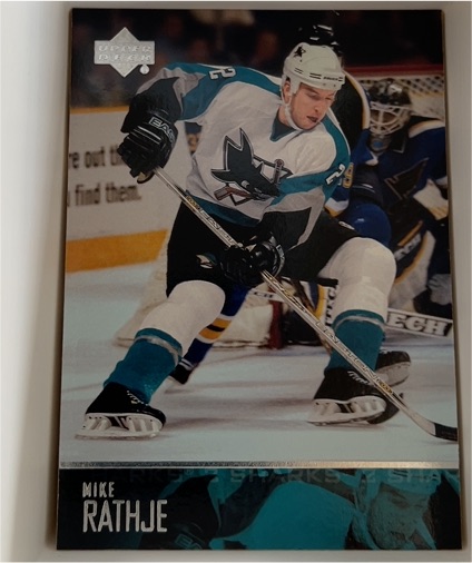 2003-04 Upper Deck #408 Mike Rathje — front