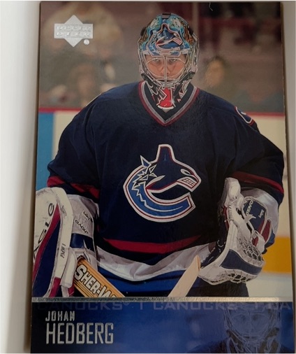 2003-04 Upper Deck #436 Johan Hedberg — front