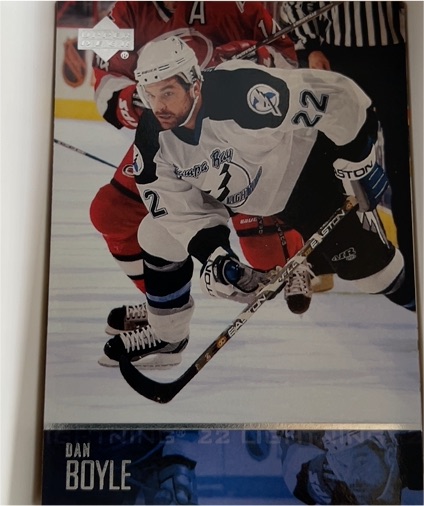 2006-07 Upper Deck #176 Dan Boyle — front