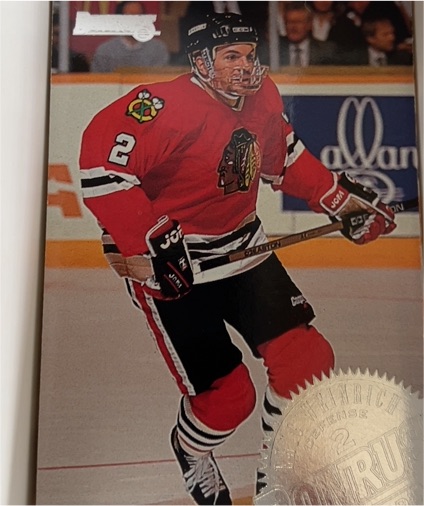 1994-95 Leaf #257 Chris Chelios — front