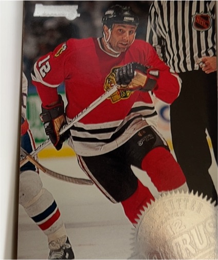 1994 Leaf #12 Chris Chelios — front