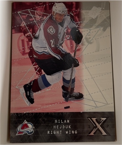 2000-01 Upper Deck SPx #14 Milan Hejduk — front