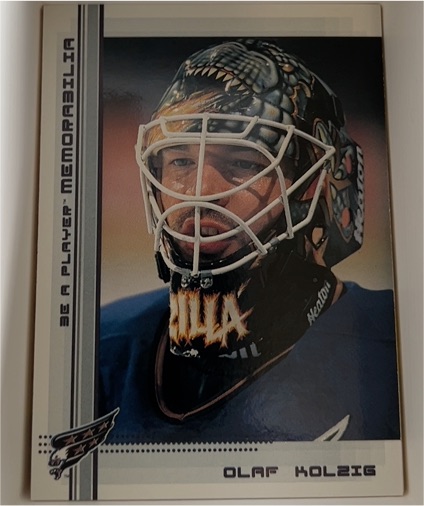 2000-01 Be A Player Memorabilia #80 Olaf Kolzig — front