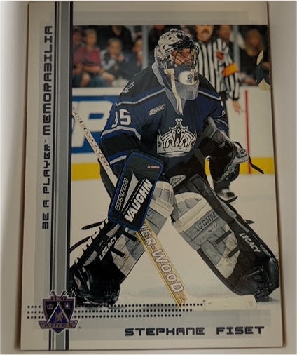 2000-01 Be A Player Memorabilia #159 Stephane Fiset — front