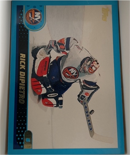 2001-02 Topps #39 Rick DiPietro — front