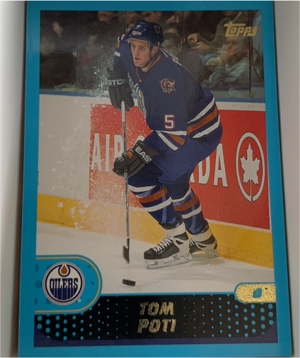 2000-01 Topps #196 Tom Poti — front
