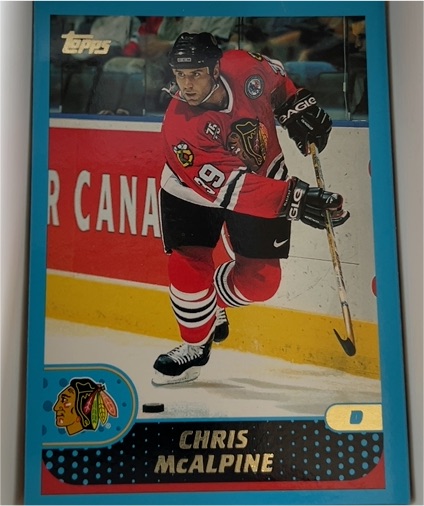 2001-02 Topps #263 Chris McAlpine — front