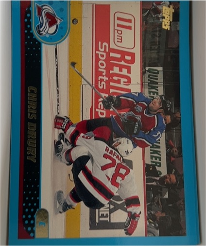 2001-02 Topps Chrome #35 Chris Drury — front
