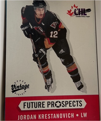 2000-01 Upper Deck Vintage #398 Jordan Krestanovich — front