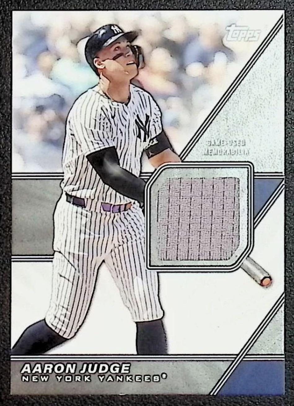 2026 Topps Major League Material #MLM2-AJ Aaron Judge — front
