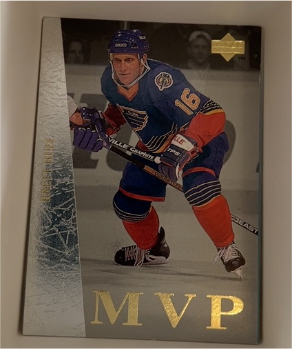 1996-97 Upper Deck Collector's Choice MVP #UD29 Brett Hull — front