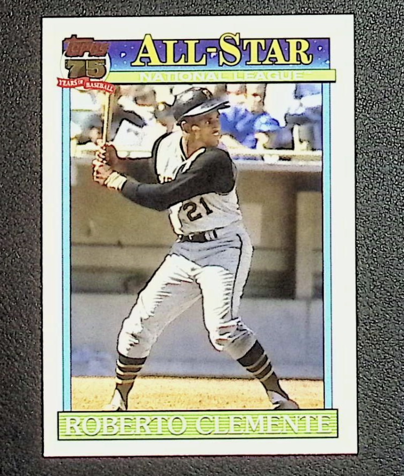 1991 Topps All-Star #91AS-25 Roberto Clemente — front