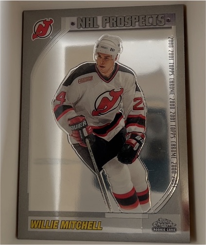 2000-01 Topps Chrome #215 Willie Mitchell RC — front