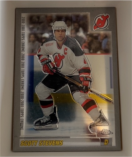 2000-01 Topps Chrome #26 Scott Stevens — front