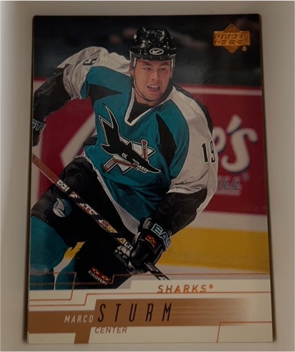 1999-00 Upper Deck #279 Marco Sturm — front