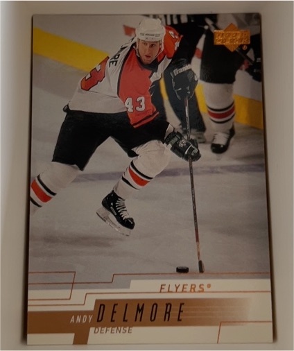 2000-01 Upper Deck #358 Andy Delmore — front