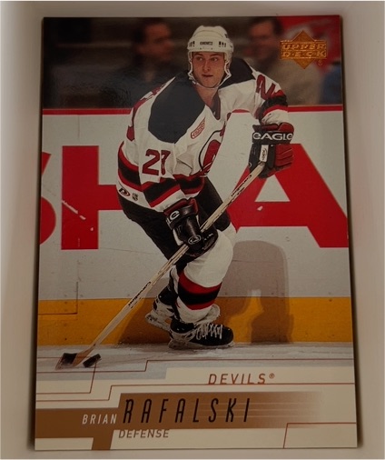 2000-01 Upper Deck #334 Brian Rafalski — front