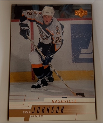 2000 Upper Deck #330 Greg Johnson — front