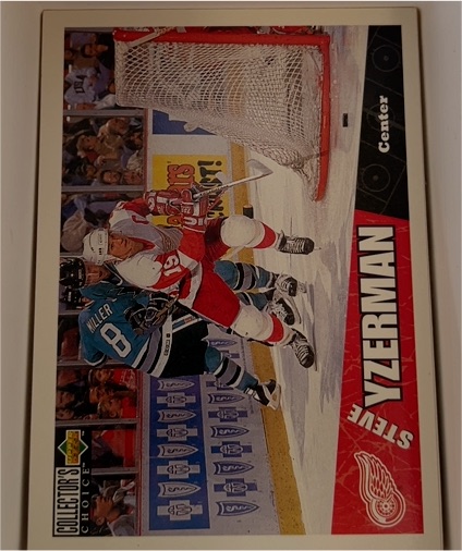 1996-97 Upper Deck Collector's Choice #79 Steve Yzerman — front