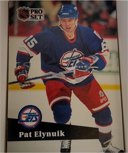 1991 Pro Set #262 Pat Elynuik — front