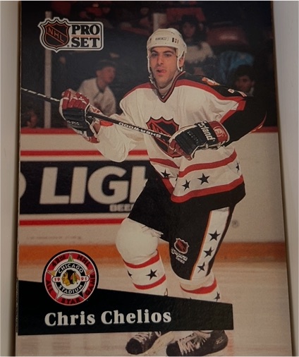 1991-92 Pro Set #278 Chris Chelios — front