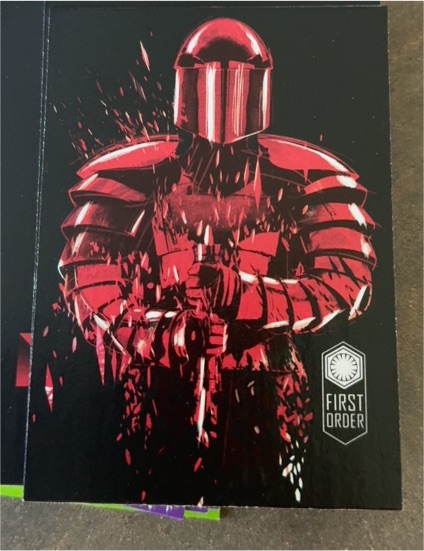 2017 Topps Star Wars Journey to the Last Jedi Darkness Rises #3 Praetorian Guard — front