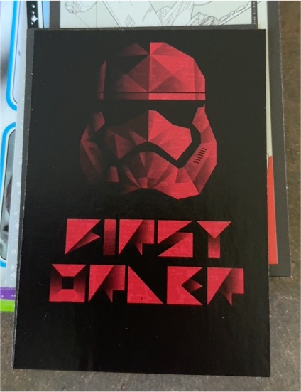 2017 Topps Star Wars Journey to the Last Jedi Darkness Rises #4 First Order Stormtrooper — front