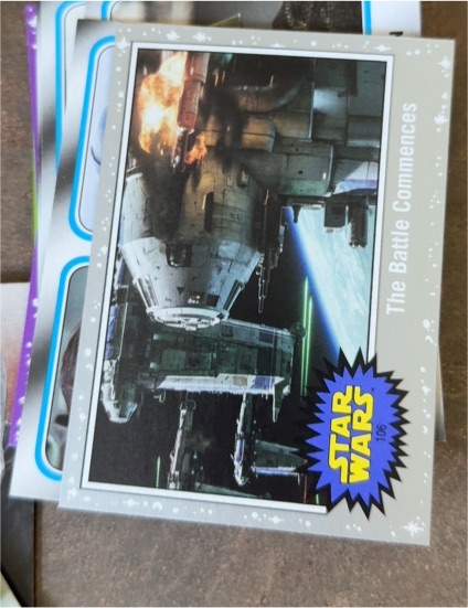 2017 Topps Star Wars Journey to The Last Jedi #106 The Battle Commences — front