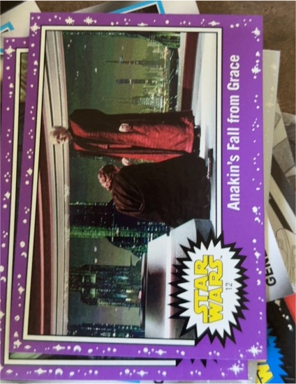 2017 Topps Star Wars Journey to the Last Jedi #12 Anakin's Fall from Grace — front