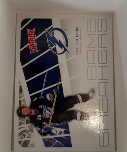 2011-12 Upper Deck Victory Game Breakers #GB-MS Martin St. Louis — front