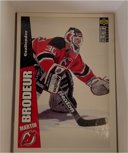 1996-97 Upper Deck Collector's Choice #144 Martin Brodeur — front