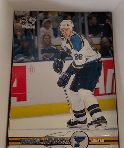 2000-01 Pacific #26 Michal Handzus — front