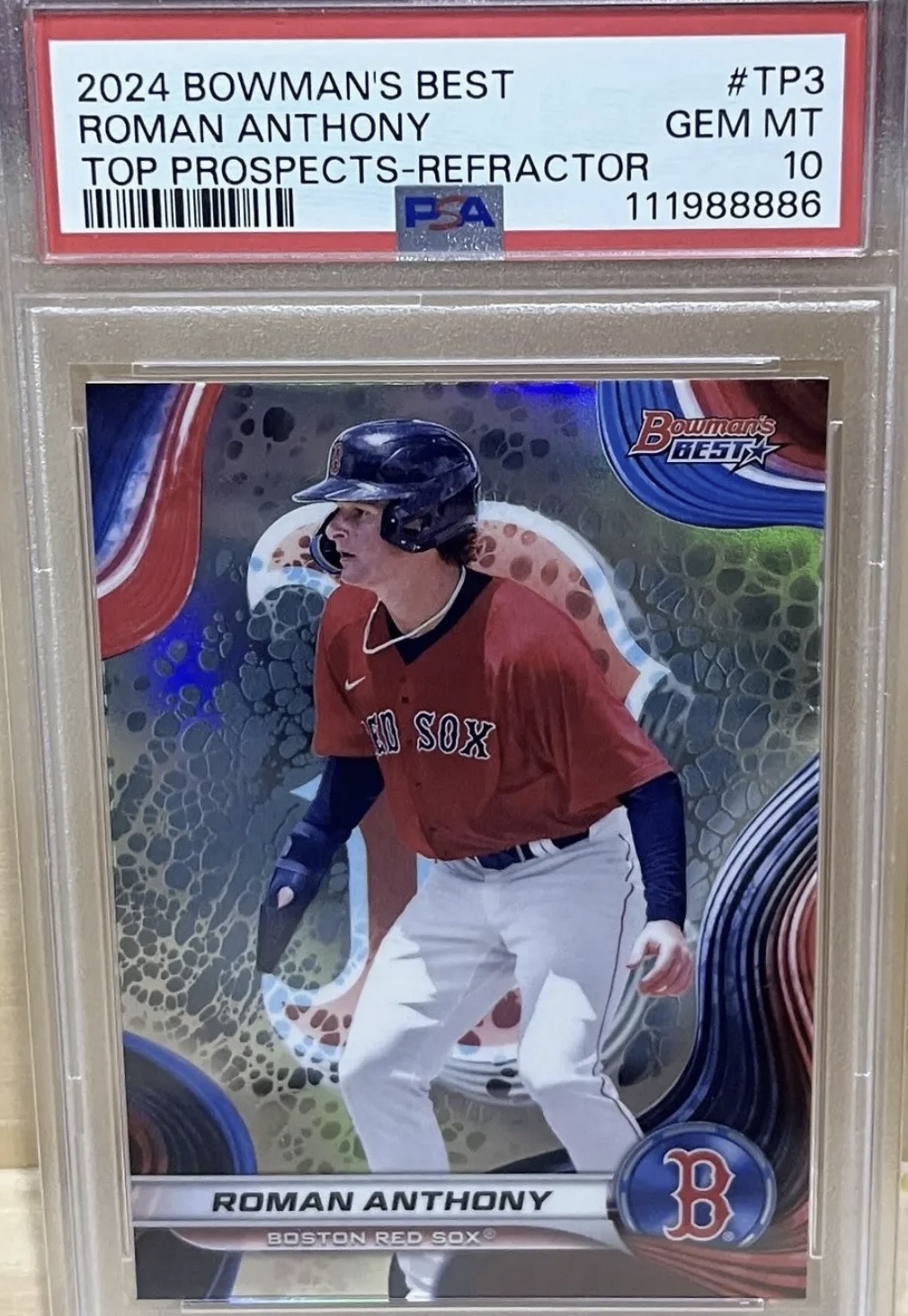 2024 Bowman's Best #TP3 Roman Anthony — front