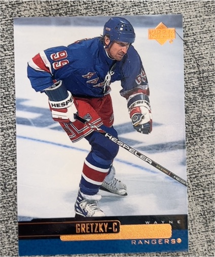 1999-00 Upper Deck #86 Wayne Gretzky — front