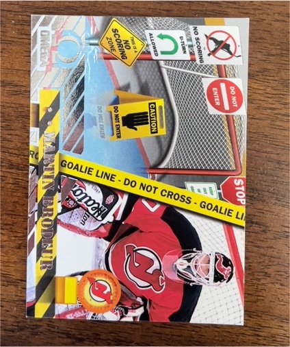 1997-98 Pacific Omega #7 Martin Brodeur — front