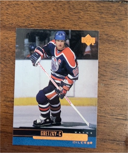 1999-00 Upper Deck #6 Wayne Gretzky Edmonton Oilers — front