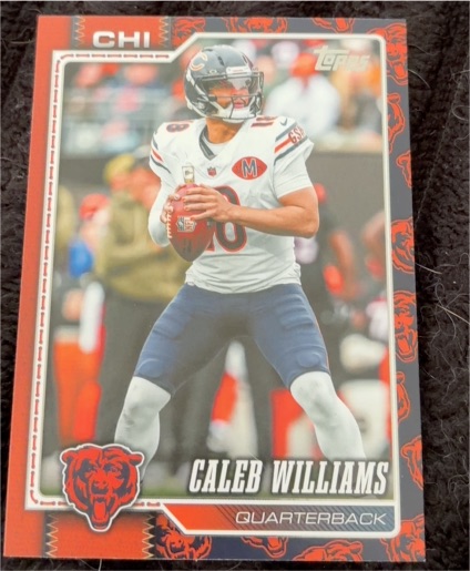 2026 Topps Flagship #35 Caleb Williams — front