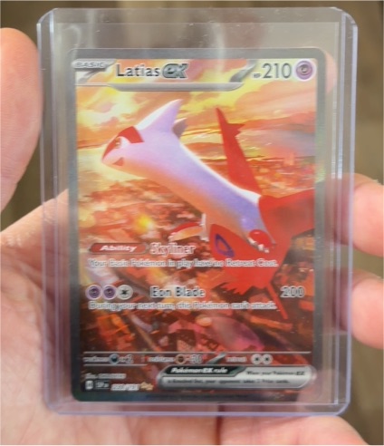 2024 Pokémon Surging Sparks #239 Latias EX — front