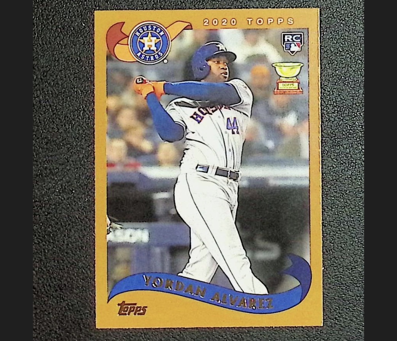 2020 Topps Archives #222 Yordan Alvarez Rookie Card — front