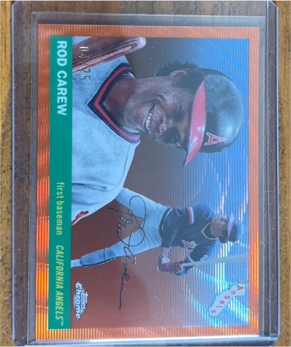 2025 Topps Chrome Platinum #347 Rod Carew — front