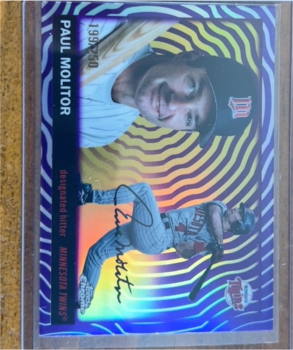 2025 Topps Chrome Platinum #433 Paul Molitor — front