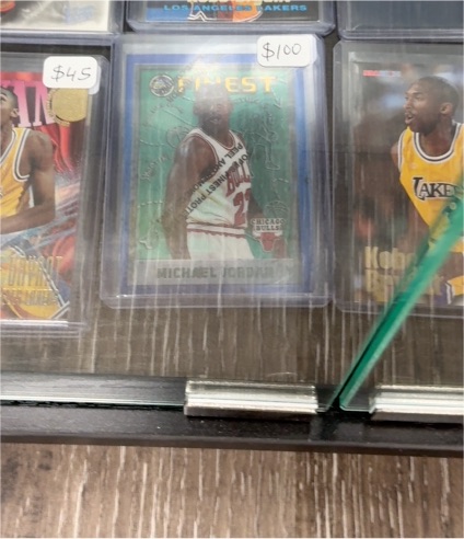 1993-94 Topps Finest #1 Michael Jordan — front