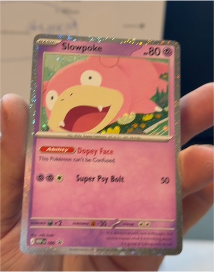 2023 Pokémon TCG #086 Slowpoke — front