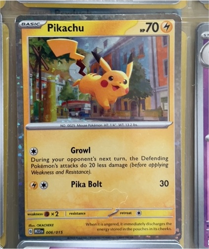 2023 Pokémon M23 #006 Pikachu — front