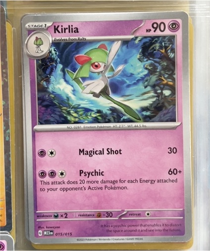 2023 Pokémon #015 Kirlia — front