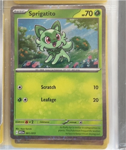 2023 Pokémon SV01: Scarlet & Violet Base Set #013 Sprigatito — front
