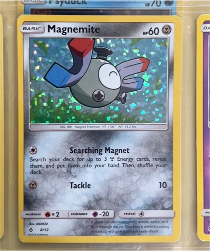 2018 The Pokémon Company #8 Magnemite McDonald's Promo — front