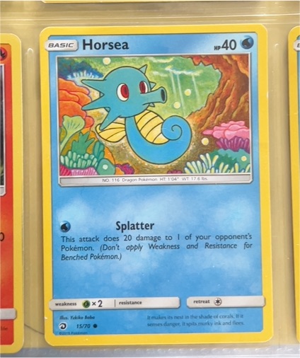 2022 Pokémon Lost Origin #35 Horsea — front
